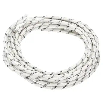 MECCANIXITY 3 Meter/9.8ft 14AWG Flexible Silicone High Temp Wire Cable -60 to 300 Degree Celsius Insulated Resistant Electrical Cable for Industry, Black White
