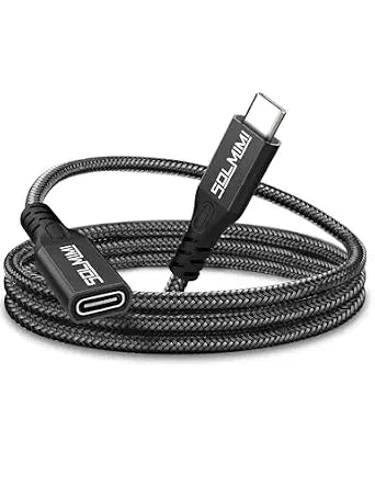 USB C Extension Cable Male to Female 3.9FT 4K@60Hz Video/20Gbps /100W