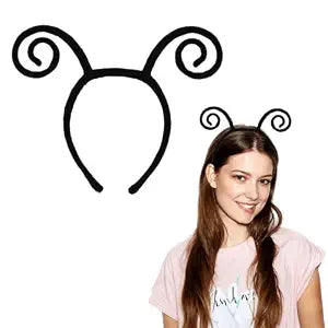 CURASA Butterfly Antenna Headband For Women Ladybug Snail Insect Head Band
