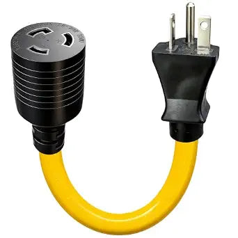 NEMA 6-20P to L6-20R 240V 20 Amp 3 Prong Male to Female 12AWG ETL Listed