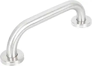 8.66 Inch Thickened Stainless Steel Bathtub Handrail Non-Slip Safety Grab Bar for Bathroom Elderly Support with Decorative Cover Base