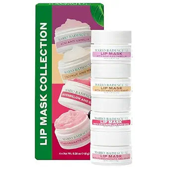 Mario Badescu Lip Mask, Overnight Lip Treatment Enriched With Skin Softening Coconut Oil and Hydrating Shea Butter