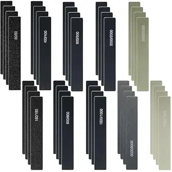 Honoson 40 Pcs Sanding Sticks Sandpaper for Modeling, Mold