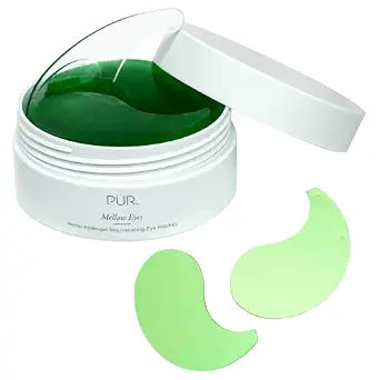 PÜR MINERALS Hydrogel Rejuvenating Under Eye Patches, Mellow Eyes - Hydrates, Plumps & Brightens Under Eye