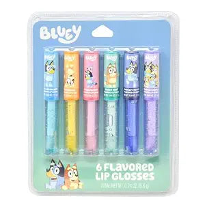 Taste Beauty Bluey 6 Scented Lip Gloss Set