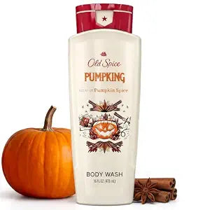 Old Spice Body Wash for Men, Long-Lasting PumpKing Scent, 16 fl oz