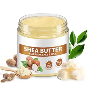 Liefiet Raw Shea Butter, 7.8Oz Pure Raw Unrefined Shea Butter for Face, Body and Hair, Long-Lasting Hydrating Dry Skin, Moisturizing and Locking Water