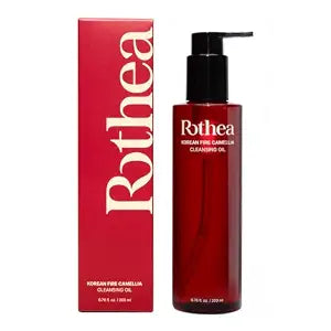 Rothea Korean Fire Camellia Cleansing Oil ï¿½ï¿½ï¿½ Gentle Oil Cleanser for Face & Makeup, Blackhead Remover, Korean Skin Care, 6.76 fl oz /