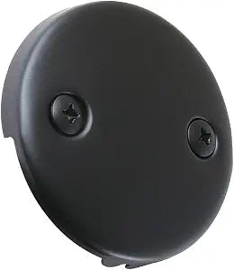 Kingston DTT100MB Bathtub Overflow Plate, Matte Black