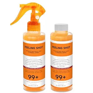 Body Keratin Care Kojic Acid Turmeric Spray: Gently Exfoliating Peeling Shot��� Hydrates,Nourish your skin,Suitable for All Skin Types, 200ml - UI