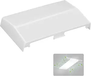 S53740000 Exhaust Fan Light Lens, Bathroom Vent Fan Light Lens Cover, Fits for Broan,Nutone 605P, 660, 660P, 660RP, 665, 665F, 665N, 665RF, 665RP, 665RSP, 668, 668N, 668P, 668RP, VH668P