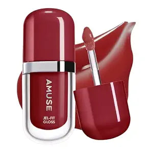 Amuse SEOUL Jel-Fit Tinted Lip Gloss (CAFFEINE CHERRY)