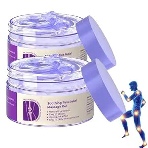 Joint Purple Gel,Soothing Massage Cream, Full-Body Joint Support for Knees, Lumbar, Neck, Hands & Feet(2PCS)