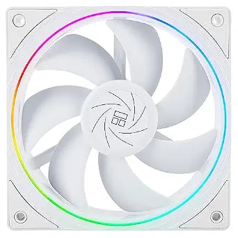 Thermalright TL-S12W CPU Fan 120mm case Cooler Fan, ARGB 5V 3-pin and 4-pin PWM Silent Computer Fan, fine Aperture Light Effect for case CPU Liquid Cooler and CPU air Cooler, Quiet CPU Computer Fan