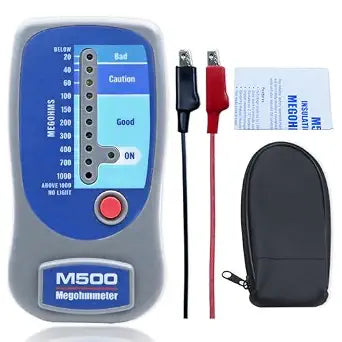 M500 Insulation Megohmmeter Compatible with Supco M500, 0 to 1000M