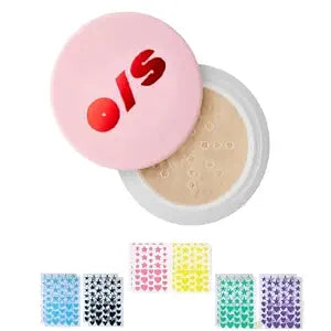 ONE/SIZE.by.Patrick.Starrr Mini Ultimate Blurring Setting Powder (0.23 oz / 6.5 g) (Universal Translucent) + Bonus Acne Patch (36 Pieces)