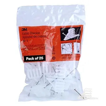 3M Cable Stacker SI-1 Multi-Cable, RoHS 2011/65/EU Compliant, Bag of 25