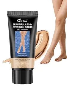 O'CHEAL Waterproof Leg Makeup Cream No Transfer Body Concealer (Nature)