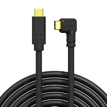 USB-C to USB-C Camera Connection Cable  for Fast Data Transfer and Live Preview for Canon R5/R8/R6 Sony A9 III/A1 II/A1/A9 II Nikon ZF/Z8/Z9 etc (5ft)