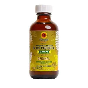 Jamaican Black Castor Oil 59ml | Rich in Vitamin E, Omega Fatty Acids and Minerals | For Hair Growth Oil, Skin Conditioning, Eyebrows & Eyelashes | Grow, Strengthen, Moisture & Repair