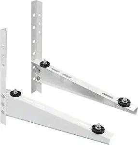 Mini Split Wall Mounting Bracket  Heavy DutyUniversal Fit for 9000-18000 BTU Ductless Air Conditioners & Heat Pumps, Holds Up to 330 lbs for Outdoor HVAC Compressor