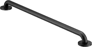 Moen Matte Black 32-Inch Stainless Steel Bath Safety Grab Bar with Concealed Screws, R8732BL
