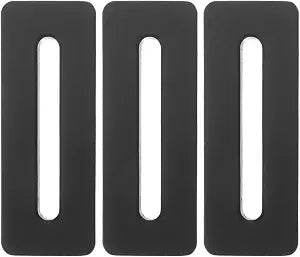 3pcs Sink Overflow Ring Bathroom Sink Overflow Hole Cover Tub Drain Cover Plate for Basin Washbasin Insert Cap Easy Install Drain Hole Plug