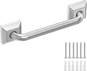 9 Inch Grab Bars for Bathroom, Square Shower Bars Safety
