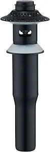Pop-Up Bathroom Sink Drain Overflow Stainless Steel with Hair Strainer