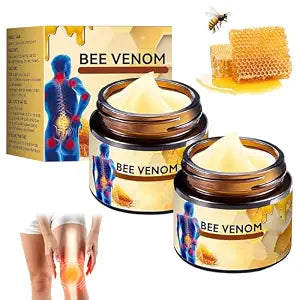 2PCS Bee Venom Cream, Bee Venom Advanced Cream,Professional Bee Venom Gel, Moisturizing Skin
