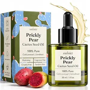 Prickly Pear Seed Oil for Face, 100% pure Cold-Pressed 1 oz