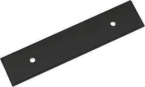 Amerock Maymont 3" Matte Black Backplate