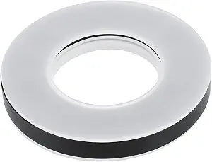uxcell Bathroom Sink Mounting Ring, Plastic Sink Drain Mount Support Base for Home Countertop Glass Ceramic Sinks, Silver