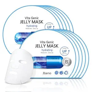 Bano Vita Genic Jelly Hydrating Sheet Mask | Korean Face Mask | 10EA