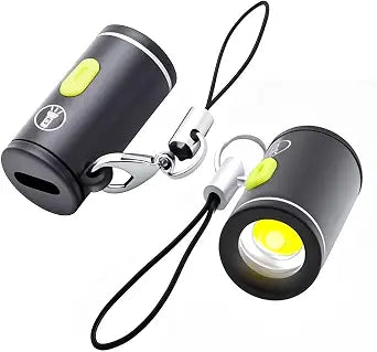 cablecc Cablcc 2pcs/Set USB-C LED Light Interior Type-C Atmosphere Lighting for Outdoors Walking Cycling Phone Laptop Charger Night Lamp 210 Lumens