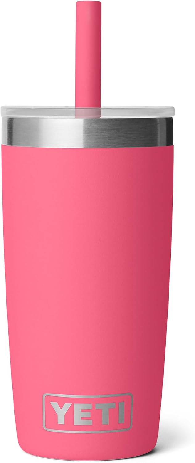 YETI Rambler Jr. 10 Oz Tumbler with Silicone Straw Lid