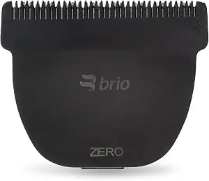 Brio Stainless Steel Zero Blade for Beardscape V1 & V2 Trimmers (Black)