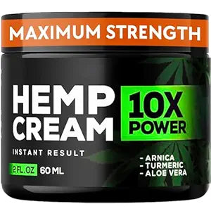 Instant Hеmp Cream - Back, Neck, Knees - Maximum Strength Formula