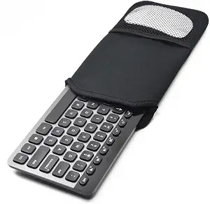 Wanty Neoprene Carrying Case Cover Protector Sleeve Skins Pouch Bags for Apple Wireless Bluetooth Keyboard MC184LL/B MC184CH and MLA22LL/A and Logitech Easy-Switch K810 / K811