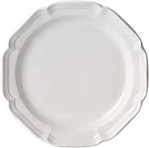 Mikasa French Country Dinner Plate, 10.75", White - F9000-201
