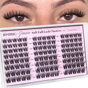 Natural Lash Clusters Wispy 10-16MM Fluffy Cluster Eyelash Extensions
