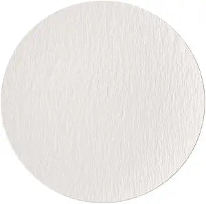 Villeroy & Boch Manufacture Rock Blanc Pizza/Buffet Plate, 12.5 in, White