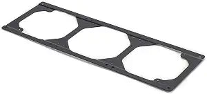 Tebatu Computer Accessories,Chassis Cooling Fan Conversion Adapter Bracket Holder for Computer Case Heatsink