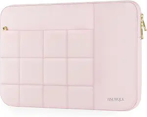 Laptop Case 13.3 inch,13-13.3 inch Puffy Laptop Sleeve, Pink