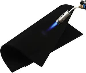 Welding Blanket Fireproof  Matace Carbon Felt Soldering Mat & Pad, 5mm Flame Retardant Fabric, Heat Shield for Brazing, Stove Wick, Automotive Repair, HVAC Plumbing - 12x14 Inch, 2 Pack, Black