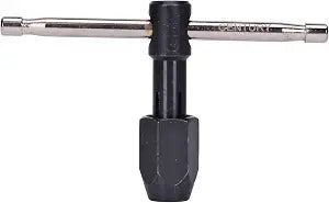 Century Drill & Tool 98501 T-Handle Tap Wrench, 0"-1/4", 3.0-6.0mm