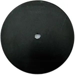khtumeware 10-Pack Black Large Backplate of Kitchen Bifold Closet Cabinet Door Knob 2-1/3 Inch Circle Escutcheon Back Plates for Bi-Fold Closet Door knobs Barn Handles Pulls Thick Round Wide Basee