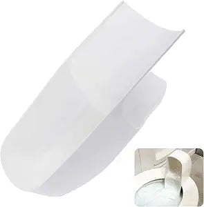 Toilet Splash Guard/Urine Divider, 14 x 6 x 4 inch, ABS Plastic