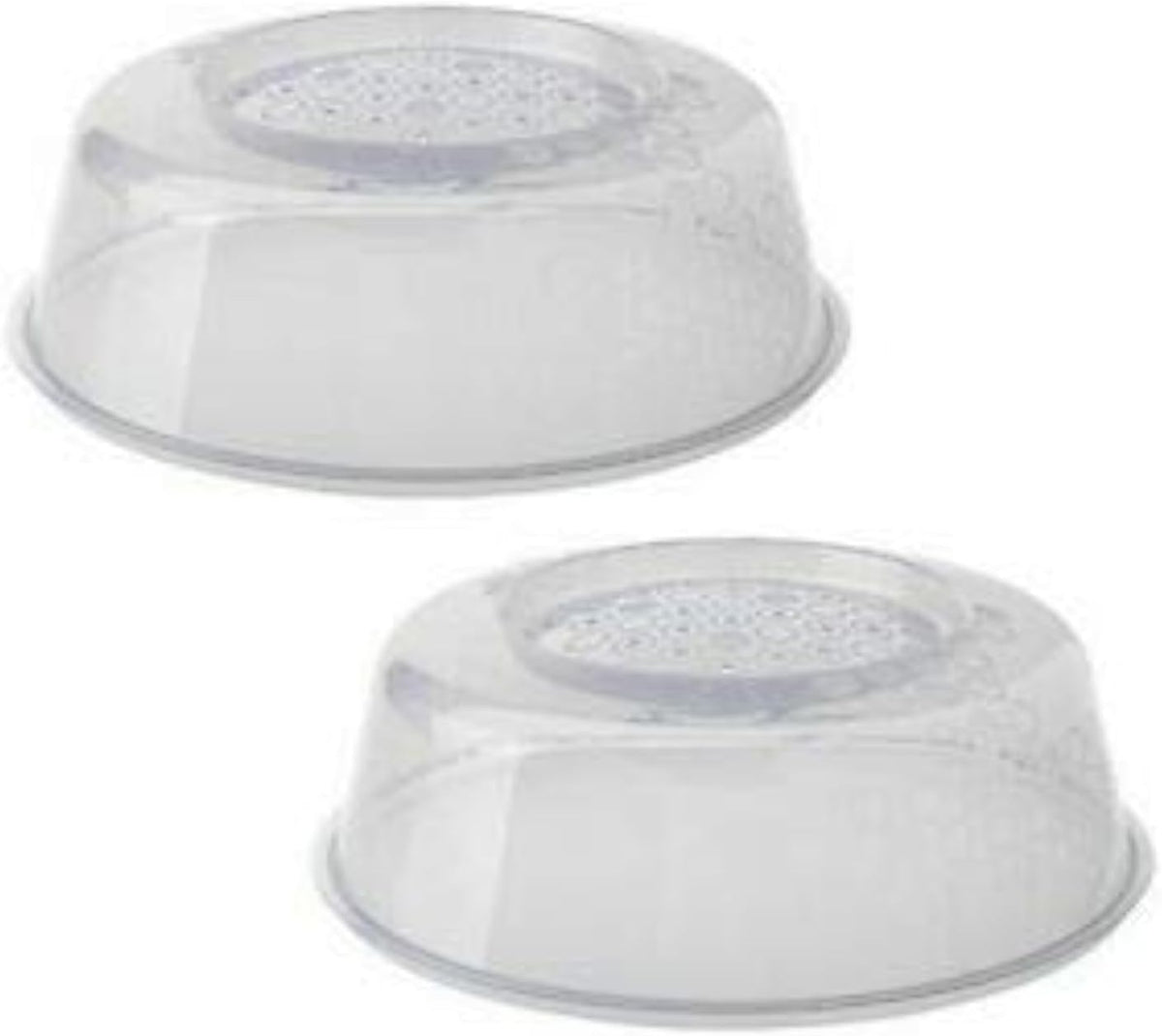 Ikea Set of 2 Microwave Splatter Cover, Grey