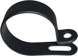 1.25" Electriduct Heavy Duty Nylon Cable Clamps Mouting Wire Clips - 10pcs | Black